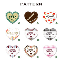 カートプレート ハート型(34種)