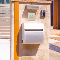 タイル表札 144ミリ 西海岸風