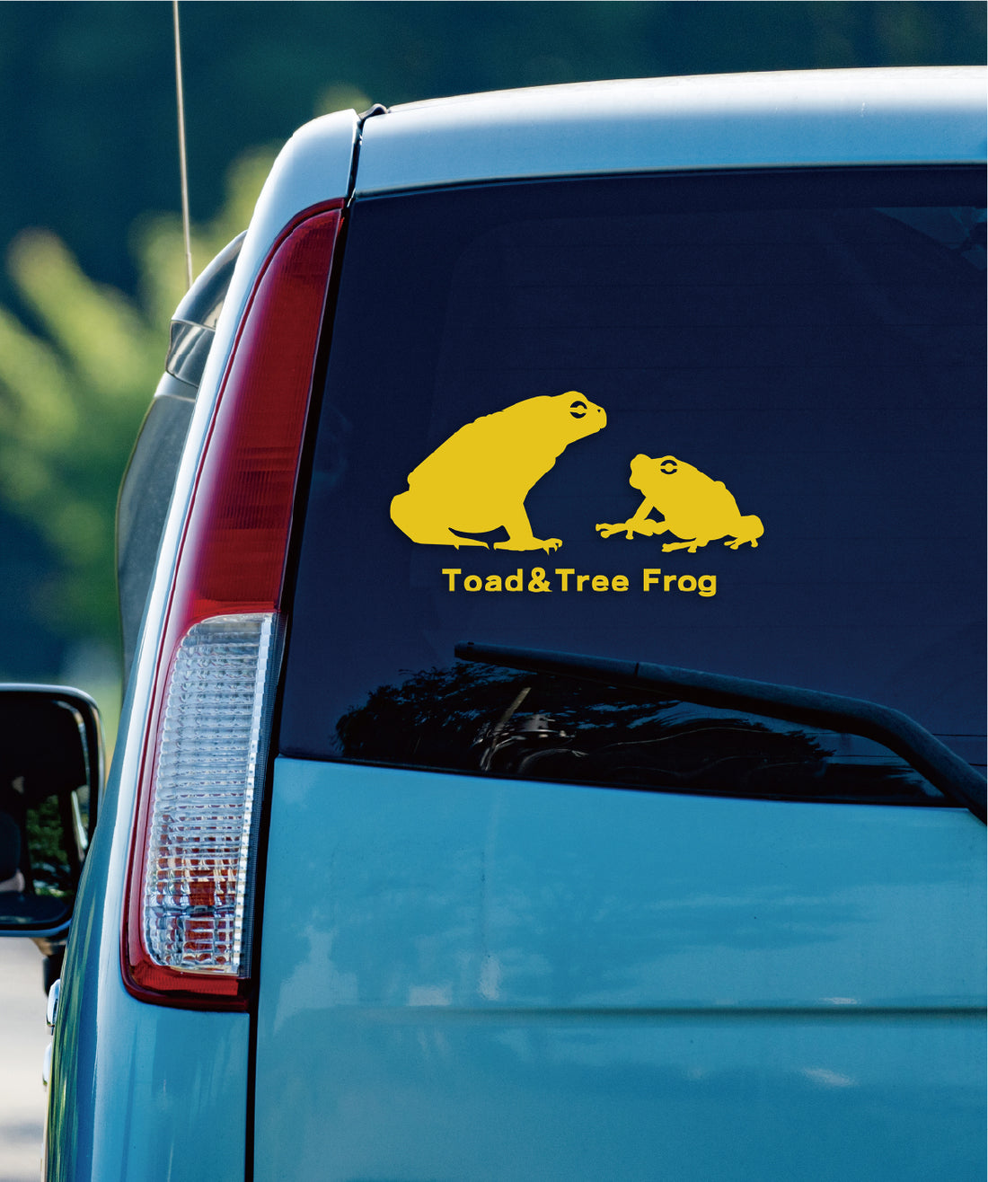 カーステッカー 2頭