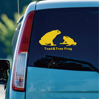 カーステッカー 2頭