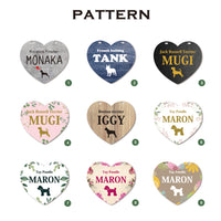 カートプレート ハート型（34種）