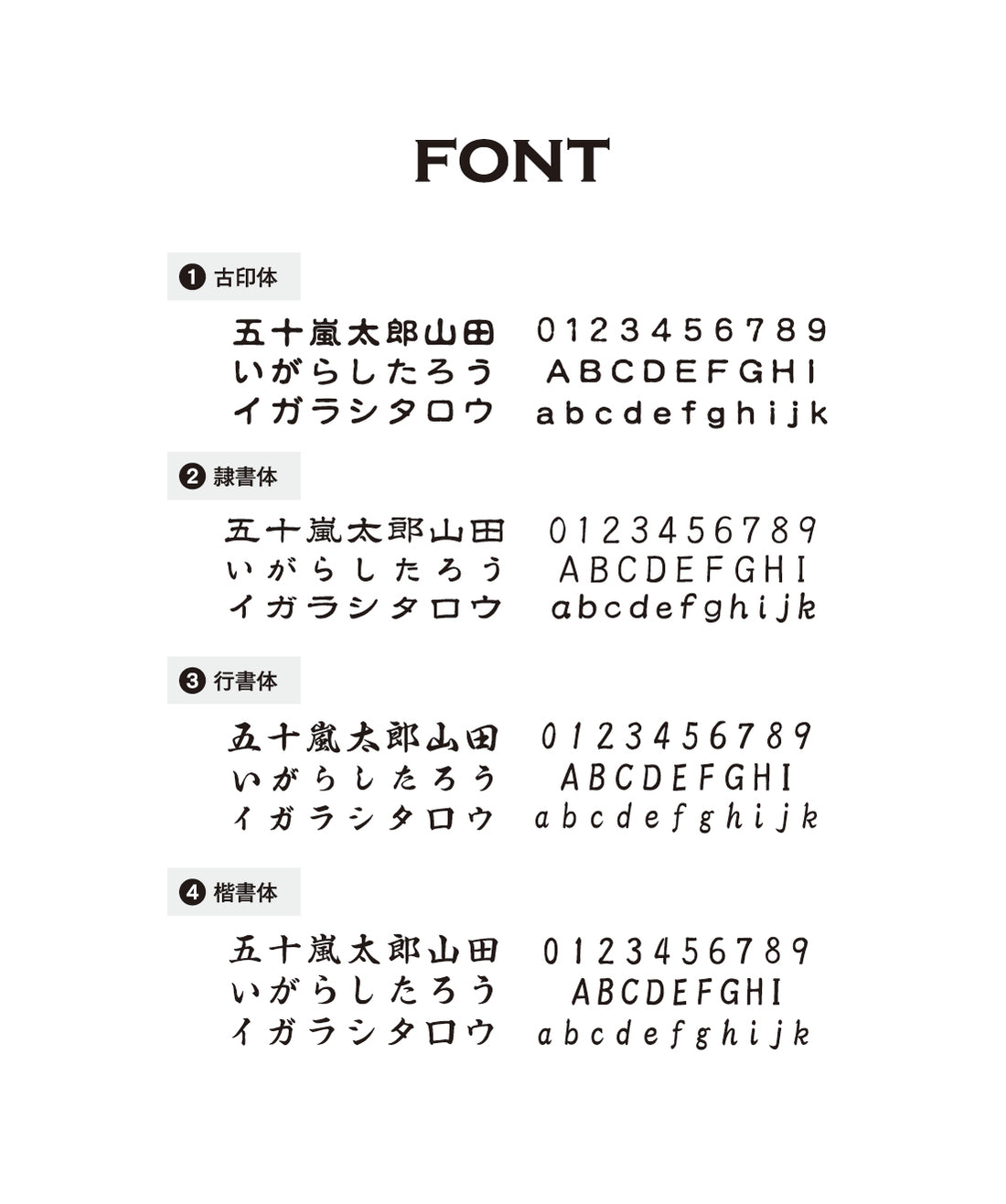 ペットはんこ（銀行印）